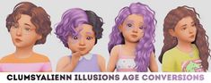 Sims 4 Clumsyalienn Illusions Los Sims 4 Mods, Sims 4 Traits, Cc Folder, Sims 4 Cc Kids Clothing, Pelo Sims