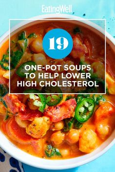 Heart Healthy Soup, Lower High Cholesterol, Cholesterol Friendly Recipes, Low Cholesterol Diet Plan, Cholesterol Foods, Low Cholesterol Diet, Low Cholesterol Recipes, Baking Powder Uses, Cholesterol Lowering Foods