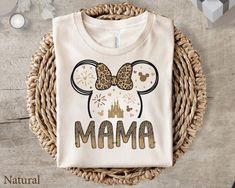 Disney Shirt Mom And Daughter, Mama Disney Shirt, Disney Mama Shirt, Disney Family T Shirts, Minnie Mouse Shirt Ideas, Mom Disney Shirt, Disney Trip Shirts Family, Mama Mouse Mini Mouse, Family Disney Shirts Matching