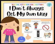 i don't always get my own way social stories collection for kids and adults