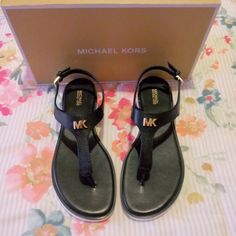 Brand New Michael Kors Brady Sandals With Leather Upper & Cushioned Leather Insole, Side Buckle Closure, Rubber Sole And Gold Mk Logo Hardware. Color- Black! Reasonable Offer Accepted! Michael Kors Black Flat Sandals, Michael Kors Black Leather Sandals, Michael Kors Ankle Strap Sandals With Branded Insole, Michael Kors Synthetic Sandals With Branded Insole, Michael Kors Black Round Toe Sandals, Michael Kors Open Toe Sandals, Michael Kors Leather Sandals With Cushioned Footbed, Michael Kors Casual Ankle Strap Sandals, Michael Kors Flat Sandals