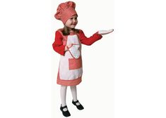 Dress Up America Chef Costume For Toddler Girls - Baker Costume  - Toddler 2 Baker Costume, Fancy Dress Costumes Kids, Chef Costume, Toddler Costumes Girl, Costume Toddler, Costume For Girls, Toddler Costumes, Halloween Costumes For Girls, Fancy Dress Costumes