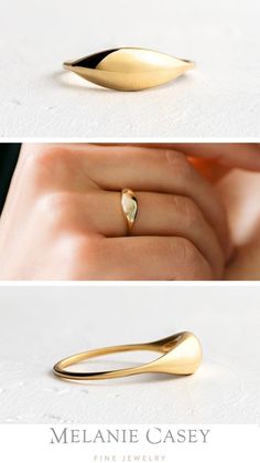 Unique Ring Designs Gold, Unique Gold Rings Modern, Modern Gold Jewelry Unique, Modern Gold Rings Unique, Gold Ring Ideas, Gold Earrings Designs For Wedding, New Ring Designs Gold, Ring Designs Unique, Modern Ring Design