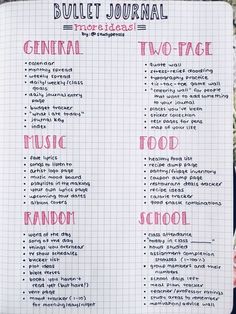 Bullet Journal Work, Bahasa Jepun, Bullet Journal Ideas Templates, Creating A Bullet Journal