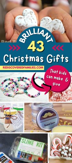 christmas gifts that kids can make and give