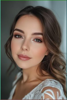 It’s time to enhance your makeup for a more festive, party-ready look that still complements your bridal style. Wedding Makeup Looks, Wedding Hair Makeup, Bride Makeup, Wedding Hair And Makeup, Bridal Makeup, Maquillaje De Ojos, Wedding Makeup, Wedding Hair, Hair And Makeup