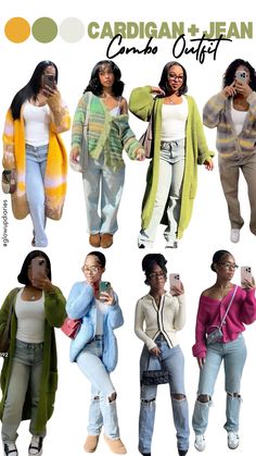 baggy jeans | cardigan | cardigan outfit inspo | ways to style cardigan| long cardigan| Jean outfit idea | skirt outfit idea | crop top outfit | baggy outfit | y2k outfit inspo| maxi skirt | street wear outfit | sweater outfit | jorts outfit idea| Outfit inspo | black girl | shein outfit | simple outfit | baddie outfit | dress to impress| blue | corset | back to school fit | winter outfit| school outfit | collage outfit |  dress to impress#fashioninspo #styleinspiration #outfitideas #streetstyle #fashionista #lookbook #trendyoutfits #fashionable #casualstyle #chicoutfits #fashiontrends #dressforyou #stylishlooks #dailyoutfit #closetgoals #ootdinspo #stylegoals #casualchic #effortlessstyle #wardrobeinspiration Winter Shein Outfits Black Women, Cardigan And Coat Outfit, Cropped Sweater Cardigan Outfit, Everyday Fall Outfits Black Women, Winter Fashion Outfits Street Style, Fall Cardigan Outfits Black Women, Outfit For Doc Martens, Outfits To Wear For Thanksgiving, Cargo School Outfit