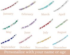 Your  birthstone colored Morse Code bracelet will come in a size to fit All and the month color combination shown in the photos.  YOU also get to pick the string color and what name, letter, word personalization you would like the morse code piece to say!   Looking for more colors?  Click this link to see more. ------>> www.timelesselegance3.etsy.com ) <--------  See below for details on how to personalize this Morse Code piece. ----------------------------------------------- Morse code is a way Customized Friendship Bracelets For Birthday And Mother's Day, Customized Silver Beaded Bracelets For Birthday, Adjustable Birthstone Beaded Bracelets For Anniversary, Personalized Silver Friendship Bracelets For Birthday, Adjustable Name Friendship Bracelets For Birthday, Adjustable Birthstone Beaded Bracelets For Birthday Gift, Personalized Friendship Bracelet For Birthday, Personalized Silver Friendship Bracelets For Birthdays, Mother's Day Beaded Birthstone Bracelets For Birthday