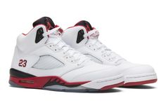 Black Tongue, Sneaker Release, Air Jordan 5, Jordan 5, Red Fire, Diy Style, Air Jordans, Nike Air