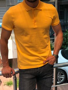 Collection: Spring – Summer 19 Product: Slim Fit Polo Shirt Color Code: Yellow Shirt Material: 100% cotton Available Size: S-M-L-XL-XXL Machine Washable: Yes Fitting: Slim-Fit Package Include: Shirt Only Yellow Polo Collar Shirt For Summer, Basic Polo Collar T-shirt For Summer, Basic Polo Shirt For Summer, Summer Cotton Polo Collar Shirt, Basic Summer Polo T-shirt, Summer Cotton Polo Shirt, Yellow Cotton Top With Casual Collar, Yellow Polo Collar T-shirt For Summer, Cotton Polo Collar T-shirt For Summer