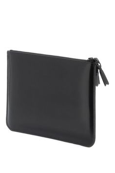 This Comme des GarÃ§ons pouch is made of brushed leather and features a multi-zip design. It has a top closure and a leather interior. Composition: 100% cow hide Comme Des Garcons Black, Zip Design, Burberry Hat, Messenger Bag Backpack, Cow Hide, Zip Pouch, Leather Zipper, Comme Des Garcons, Leather Interior