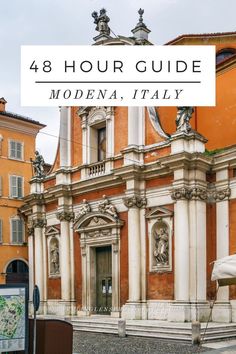 Things to see and do in Modena, Italy.