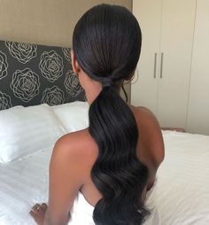 Low Ponytail Hairstyles, Stylish Ponytail, Hair Accessories Bun, Ponytail Updo, Hair Cuffs