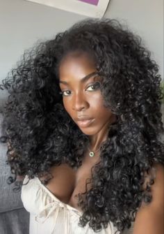 Jet Black Hair Black Women Curly, Dark Skin Sew In, Butterfly Layers Black Women, 4c Microlinks, Long Wavy Hair Black Women, Curly Hair Sew In Black Women, Long Curly Sew In, Flipover Method Sew In Curly, Wavy Sew In