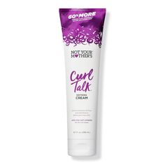 Curl Talk Defining & Frizz Taming Hair Cream -  Want definition for your curls at their every twist and turn? Not Your Mother's Curl Talk Defining Cream is your answer to achieving clearly defined curls and added bounce within your day-to-day styling routine. Along with maximum definition, it seals in moisture, manages frizz, and adds shine.    Features     Maximizes definition Seals in moisture Adds shine Controls frizz Contains protein Safe for color-treated hair Citrus jasmine scent     Key I Script Outline, Curl Talk, Friend Christmas Gifts, Curl Products, Curl Defining, Curl Defining Cream, Jasmine Scent, Curly Hair Types, Makeup Tips And Tricks