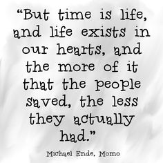 michael ende quote about love and life