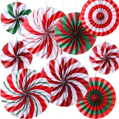 PRICES MAY VARY. Package Included: comes with 9 pieces of candy paper fans in different patterns, available in 3 sizes, the rich design and sizes hang lots together for a gorgeous visual display; Add a happy atmosphere to your home and party Paper Fans Size: there are 3 different size of Christmas hanging fans for you to choose, 8 inch/ 12 inch/ 16 inch, 3 pieces of each size, the proper size for both kids and adults Easy to Assemble: you simply unfold each Christmas peppermint hanging decoratio Christmas Classroom Decorations, Classroom Birthday Party, Christmas Party Candy, Candy Paper, Paper Fan Decorations, Kraf Kertas, Party Girlande, Classroom Birthday