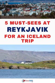 Panoramic view of Reykjavik's colorful houses against mountain backdrop, and solitary white church perched on coastal cliffs. Holiday Goals, Iceland Vacation, Iceland Travel Tips, Iceland Adventures, Iceland Reykjavik, Reykjavik Iceland, Visit Iceland, Cruise Destinations, Beach Activities