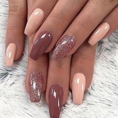 Stars Nails, Video Makeup, Natural Nail Art, Coffin Nails Designs, Classy Nails, Chic Nails, Fancy Nails, Short Acrylic Nails, Gel Nail Art