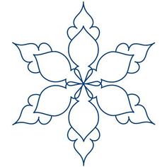 a snowflake with leaves on it is shown in the shape of an ornament