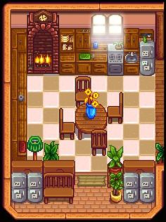 Stardew Valley Kitchen, Create A Pantry, Oak Dressers, Valley Kitchen