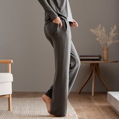 Pebble 2024 Clothes, Lyocell Fabric, Fun Clothing, Lounge Looks, Classic Pants, Pant Sets, New Pant, Top Sweater, Sleepwear & Loungewear