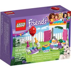 the box for lego friends is open and ready to be used as a play set