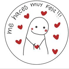 a sticker with the words we love my feli ii and hearts on it