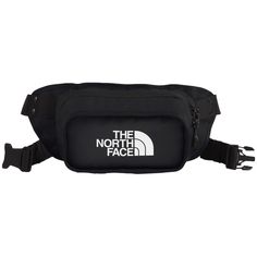 evo.com | The North Face Fanny Packs > Explore the urban playground in style with The North Face Explore Hip Pack. One zippered compartment keeps organization simple with a sleeve for a phone and your essentials. Key-fob Loop 6.5 x 2.75 x 15" (16.5 x 7 x 38.1cm) 100% Nylon One Zippered Compartment with Phone and Coin Sleeves Adjustable Webbing Strap Allows You to Carry the Pack as a Lumbar or Cross-Body | The North Face Explore Hip Pack 2022 in Black | Nylon Practical Travel Accessories With Zipper For Outdoor Activities, Modern Bags With Zipper Closure For Outdoor Activities, Functional Black Rectangular Tech Accessories, Portable Black Tech Accessories For Everyday Use, Black Functional Tech Accessories With Cell Phone Pocket, Black Sporty Travel Accessories For Outdoor, Black Sporty Outdoor Travel Accessories, Black Rectangular Tech Accessories For Daily Use, Functional Outdoor Travel Accessories With Zipper