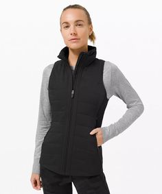 Another Mile Vest | Women's Coats & Jackets | lululemon Running In Cold Weather, Vest Designs, Lulu Lemon, Tech Fleece, Lululemon Women, Women's Coats & Jackets, Women's Coats, Stretchy Fabric, Fleece Fabric