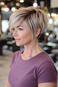 Pixie Haircuts for Thick Hair – 46 Ideas of Ideal Short Haircuts ✨💇‍♀️ Perfect your thick locks with these chic and manageable pixie styles! 🌟 #PixieCut #ThickHair #ShortHair #HairInspo #ChicCuts #HairTrends Pixie Haircut Hairstyles, Feminine Short Hair, Thick Locks, Bob Pixie Cut, Haircuts Ideas, Short Hair Images, Long To Short Hair, Short Hair Pixie Cuts, Pixie Haircut For Thick Hair