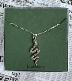 Concert Jewelry, Slytherin Jewelry, Snake Chain Necklace Gold, House Dr, Snake Gift, Serpent Jewelry, Wishlist 2024, Clothes Wishlist, Taylor Swift Tour Outfits