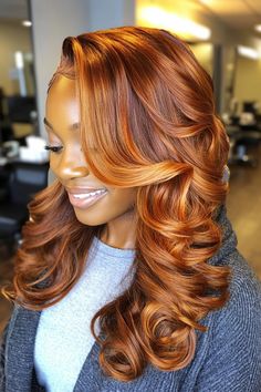 hair color ideas, vibrant hair, dye designs #30 Hair Color, Ginger Hair Balayage, Alburn Hair, Trendy Hair Dye Ideas, Trendy Hair Dye, Pastel Lilac Hair, Vibrant Hair Color Ideas, Sunset Hair Color, 30 Hair Color