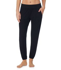 From Donna Karan&#x2C; this lounge jogger features:Micro modal jersey fabricationElastic waistbandSide pocketsPull-on constructionApprox. 28" inseamModal/spandexMachine wash cold/tumble dry lowImported. Elastic Waistband Joggers For Loungewear, Loungewear Joggers With Elastic Waistband, 4-way Stretch Sweatpants With Ribbed Waistband For Loungewear, Elastane Joggers With Elastic Waistband For Loungewear, 4-way Stretch Joggers With Pockets For Loungewear, 4-way Stretch Joggers With Elastic Waistband For Loungewear, Relaxed Fit Elastane Activewear For Loungewear, Joggers With Pockets For Loungewear, Elastane Yoga Pants With Pockets For Loungewear