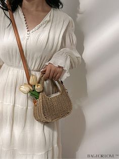 BagForLove - Compact Beach Vacation Straw Bag Word Wrap, Bag Bag, Color Khaki, Beach Vacation, Straw Bag, Colorful Backgrounds, Satchel, Straw, Bag Lady