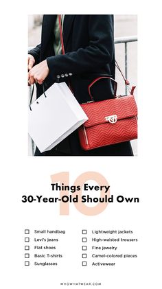 Our editor realized there are some things every 30-year-old should have. Here are the items every woman should stock up on. 30s Womens Fashion, 30 Year Old Women, Levis Jeans High Waisted, Leotard Fashion, 40 Fashion Women, Old Woman, 30 Years Old, Wardrobe Basics, Fashion Images