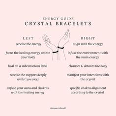 with our bracelets being our best sellers, i thought it’s about time i did an energy guide! ✨ although this is a guide, always follow your intuition & what feels best for you. i like to wear my bracelets on my left wrist which works wonders for me, always go with what you feel drawn to! 💘 shop our range of over 40 bracelets at www.mysacredsoul.co.uk #crystaljewelry #crystaljewellery #crystalbracelet #crystalbracelets #crystalenergy #energyguide #crystalshapes #crystalhealing #crystalshop ... Bracelet Guide, Follow Your Intuition, Become Your Best Self, Crystal Guide, Spiritual Crystals, Protection Crystals