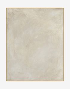 an abstract painting with white and beige colors