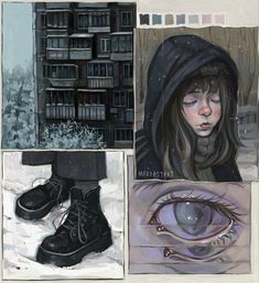 Illustration Kunst, Arte Grunge, Arte Peculiar, Arte Fantasy, Art And Illustration