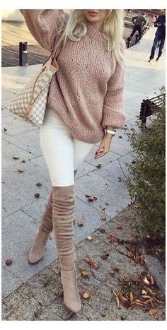 Pretty Winter Outfits, Stylish Winter Outfits, Cute Winter Outfits, Cute Fall Outfits, Casual Winter Outfits, Work Outfits Women, Fashion 2018, Fall Fashion Outfits