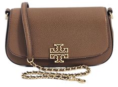 PRICES MAY VARY. Tory Burch 138772 Dimensions: 5" x 9" x 3" - Dust bag not included Convertible Crossbody Bag, Brown Crossbody Bag, Brown Crossbody, Moose, Gold Hardware, Light Brown, Special Features, Crossbody Bags, Convertible