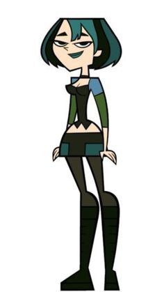 Gwen Total Drama, Character Template, Character Wallpaper, Cute Easy Drawings