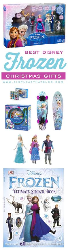 an image of the frozen princess movie poster with all its characters and their name on it