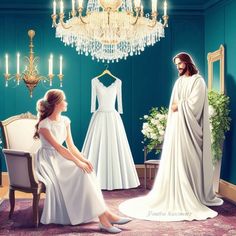 Lds Jesus Christ Pictures, Mormon Wedding, Temple Marriage, Jesus Christ Lds, Lds Wedding, Bridal Shower Inspiration, Jesus And Mary Pictures