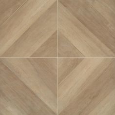 four different angles of wood flooring with white and brown tiles in the middle one is diagonal