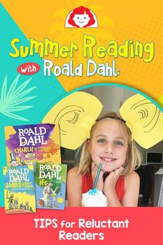 Summer reading is a great way to keep children’s minds active during the summer, but what if they don’t like to read? Roald Dahl is a world-renowned children’s author of BFG, Charlie and the Chocolate Factory, Matilda, and more! His writing is extremely popular among beginning readers, and can turn even the most reluctant readers into book lovers. Check out these reading incentives and book party ideas to motivate even the most reluctant readers. #evanmoor #summerreading #reading #secondgrade Book Party Ideas, Season Activities, Reading Incentives