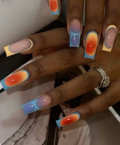 Vacation Nails Black, Nail Editorial, Summer Nails Black, Vacation Nails Black Women, Cruise Nails Caribbean, Summer Nails Black Women, Graphic Nails, Nails Black Women, Ambre Nails