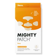 Mighty Patch Face Pore Pimple Patches - Hero Cosmetics | Ulta Beauty Face Mask For Acne, Mask For Acne, Mighty Patch, Blind Pimple, Nose Pores, Face Pores, Pimple Patches, Pimples On Face, Bday Gifts