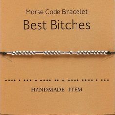 Bracelet Ideas Morse Code, Norse Code Bracelet, Funny Morse Code Bracelets, Bff Morse Code Bracelet, Best Friend Morse Code Bracelet, Morse Code Bracelet Ideas, I Love You Morse Code Bracelet, Mores Code Bracelet, Morse Code Bracelet Messages