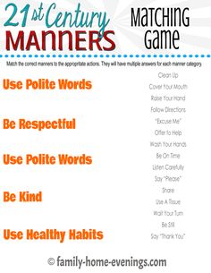 the 21st century mamiers game is shown with instructions for each player to use